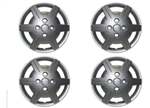 Tapon Rueda (13x5) Chevrolet Chevy 2000 (4 Pzs) Gm Parts