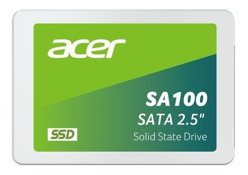 Ssd Acer Sa100, 960gb, Sata Iii, 2.5 