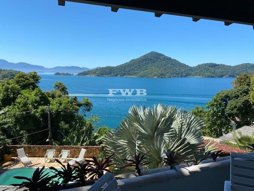 Imagem 6 de 30 de Maravilhosa Casa 3 Quartos Em Angra Dos Reis/ Vista Mar/piscina/sauna - Fwbl01 - 70504616