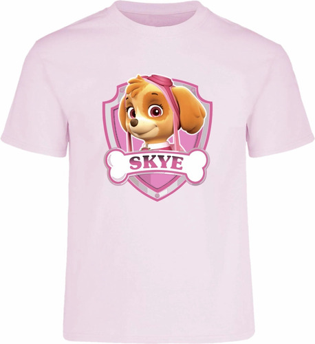 Playera Skye Paw Patrol M1 Todas Las Tallas En Dtf