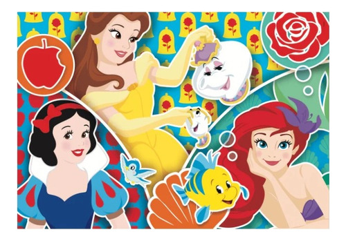 Puzzles 2x20 Piezas - Princesas Disney