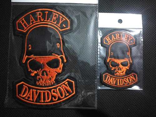 Set Dos Parches Harley Davidson 