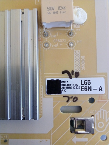 Fuente Samsung Un65au8200fxzx Bn44-01111a. (Usado)