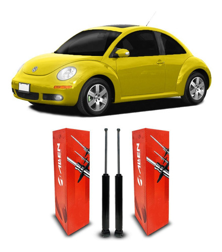 2 Amortecedor Suspensão Traseira New Beetle 2009