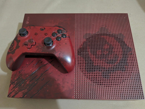 Xbox One S 2tb Ed. Limitada Gears Of War 4 + Jogo Brinde