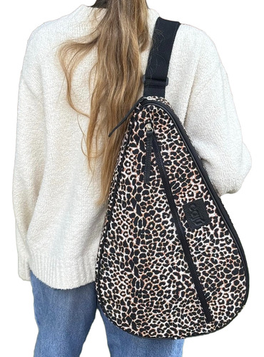 Bolso Paletero Padel Funda Mujer Urbano - Caju Bags - Dante Animal Print