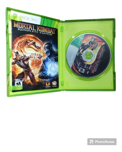 Mortal Kombat Komplete Edition Xbox 360 Funcionando (Usado)