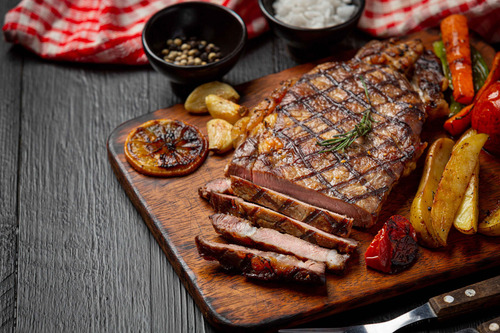 Plato De Madera Para Asado Algarrobo, 20 Cm Diámetro, 11592