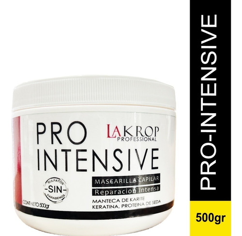 Pro Intensive Lakrop Tratamiento Capilar Hidratante 500gr