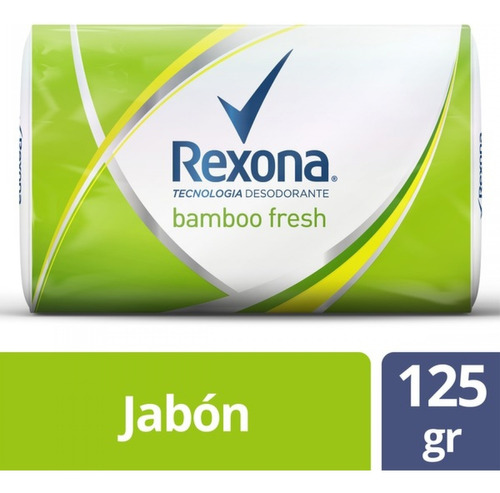Pack X 3 Unid Jabon Tocador  Bambo Fresh 125 Gr Rexona Jabo