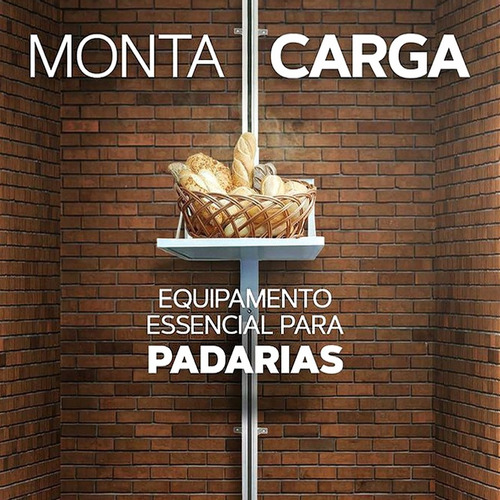 Elevador De Carga Monta Prato Rossi 5,80mts 150kgs 220v Nf