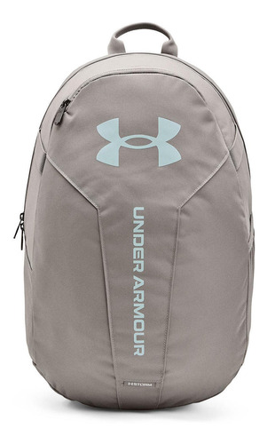 Mochila Unisex Hustle Lite Backpack Gris Under Armour