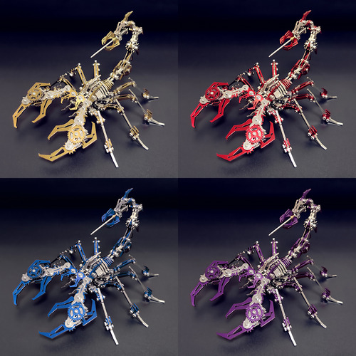Pollo Zodiacal 3d Metal Rompecabezas Terminado