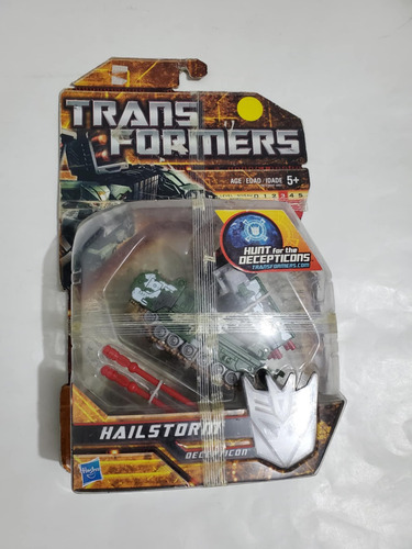 Hailstorm Transformers Empaque Maltratado