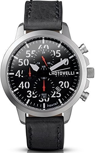 Reloj Chotovelli Aviator Para Hombre Reloj Cronografo Italia