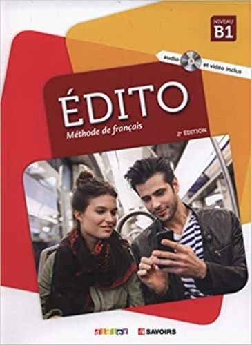 Edito B1 (2018) - Livre De L'eleve + Dvd Rom