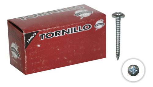 Tornillo Cabeza Pan Phs Autorroscante 10 X  3/4 ''