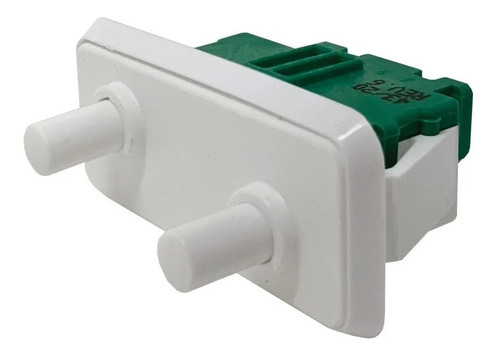 Interruptor Duplo Refrigerador Electrolux Duplex Dff44