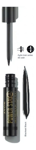 Delineador Líquido Para Ojos Power Stay Avon - 3,5ml Color Negro