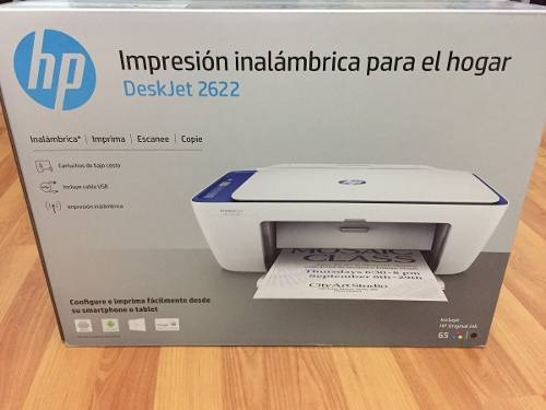 Impresora a color multifunción HP DeskJet 2622