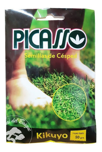 Semilla Cesped Pasto Picasso Kikuyo X 50 Gr