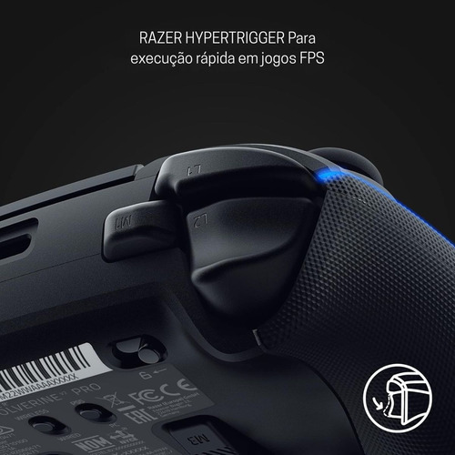 Controle Razer Wolverine V2 Pro Ps5 Pc Sem Fio Hyperspeed