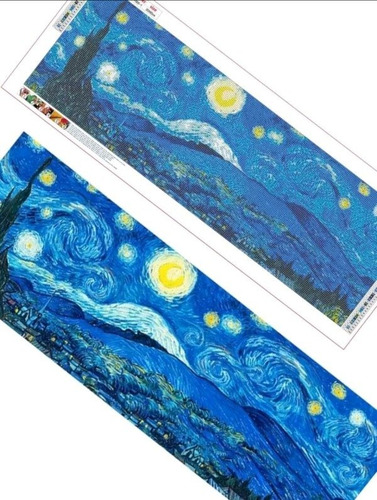 Diamond Painting Arte Con Diamantes Noche Estrellada 30x80cm