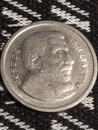 Moneda 50 Cent San Martin  1953 // Belgrano