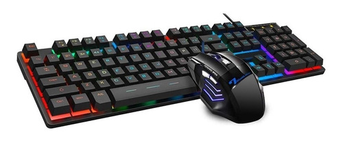 Kit Gamer Teclado Mouse De Retroiluminación An-300 Motomo