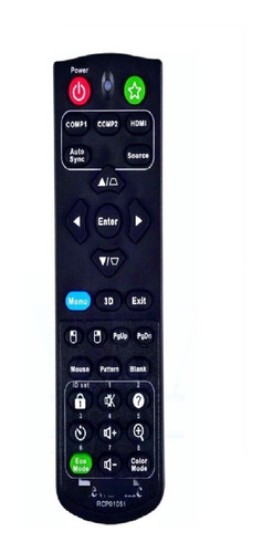 Control Remoto Proyector Sin Tapa Viewsonic Pjd5255 Todelec