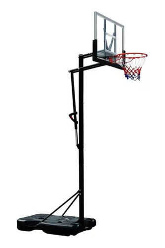 Tablero Basketball Policarbonato Altura Regulable Con Base 