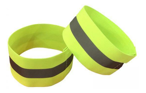 2 X 2 Uds Brazaletes Reflectantes Banda Para Correas