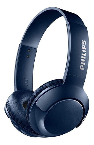 Audífonos inalámbricos Philips BASS+ SHB3075 SHB3075 azul