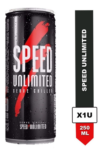 Energizante Speed Unlimited Lata 250ml