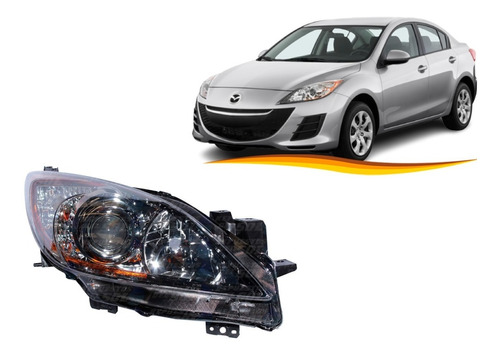 Optico Mazda 3 2010 / 2014 Para Motor Electrico