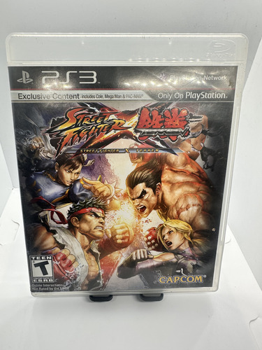 Street Fighter X Tekken Playstation 3 (Usado)