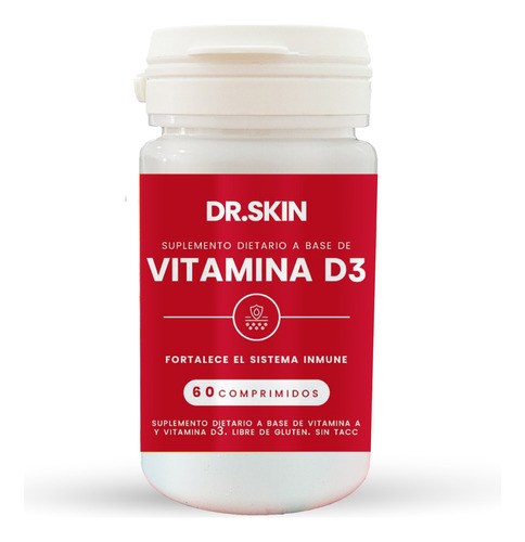 Vitamina D3 100mcg 4000 Ui Dr Skin 60 Comp Sin Tacc 