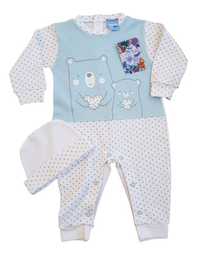 Mono De Bebé Con Gorro Osos Babsiboo Ref. 7285