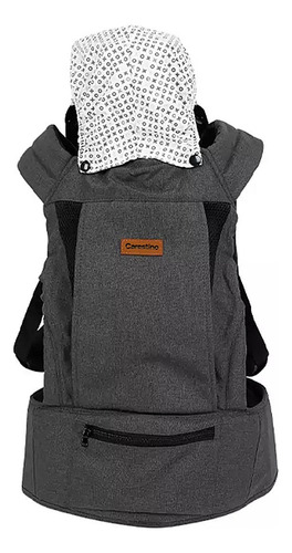 Mochila Porta Bebe Carestino Gris Oscuro