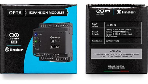 Módulo De Expansión Analógica Arduino Pro Opta Ext A0602