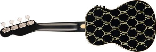 Fender Billie Eilish Signature Ukelele Concierto Pre Kula Color Negro