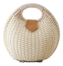 Comprar Bolsos De Paja Daisha Para Mujer, Bolso De Paja Tejido A Con