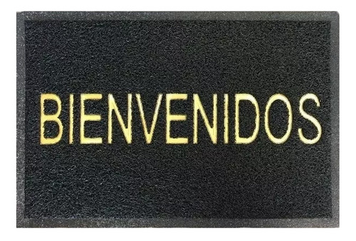 Felpudo Bienvenido Goma, Alfombra Pvc Entrada 0.40 X 0.60