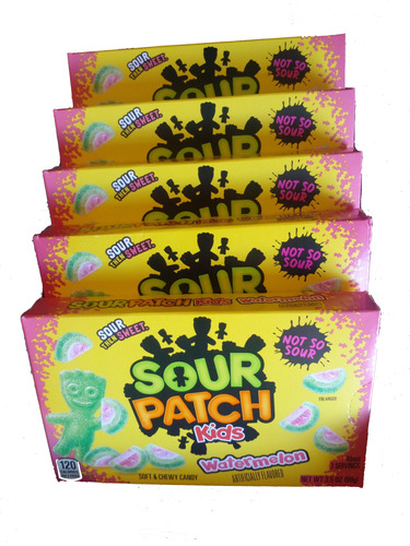 Dulce Americano, Sour Patch Kids, Sandia 5pack