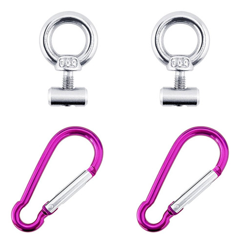 Clips De Mosquetones Con Forma De Anillo Para Tope De Carpa