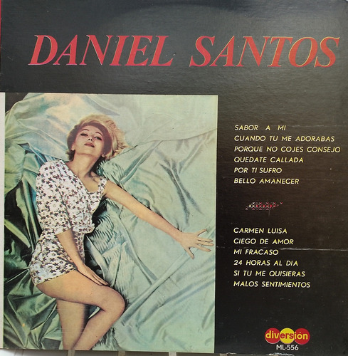Disco Lp - Daniel Santos Album (1977)