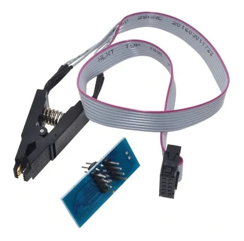 Pinza Programador Eeprom Usb Soic8 Sop8 Dip8 Bios Tl866 Ch34