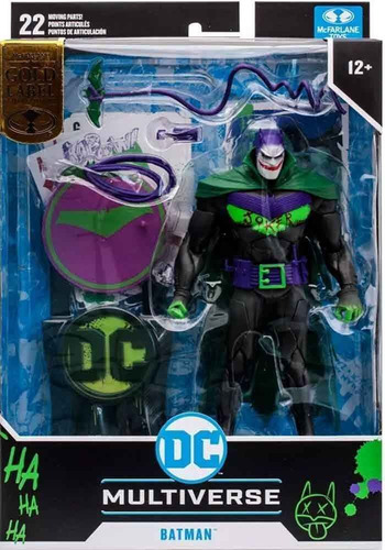 Batman Jokerized White Knight Dc Multiverse Mcfarlane