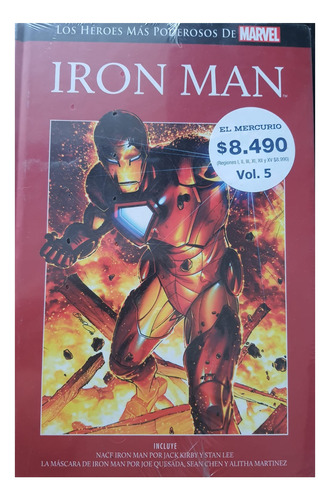 Comic Iron Man Editorial Salvat El Mercurio