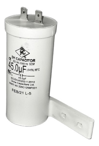 Capacitor Para Lavadora 45 Mf 228c1147p001 Nuevo